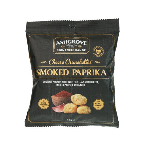 Ashgrove Smoked Paprika Cheese Crunchettes 40g