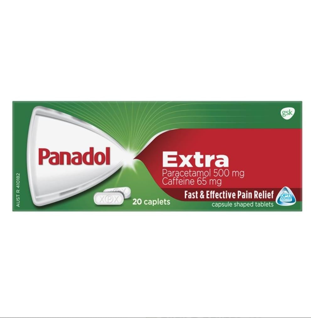 Panadol Extra Caplet 500mg 20pk