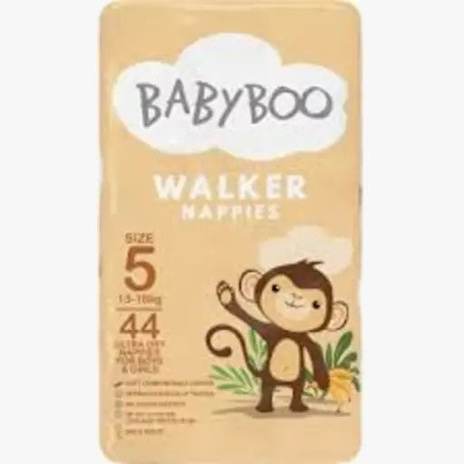 Baby Boo Nappies Walker Size 5 44pk