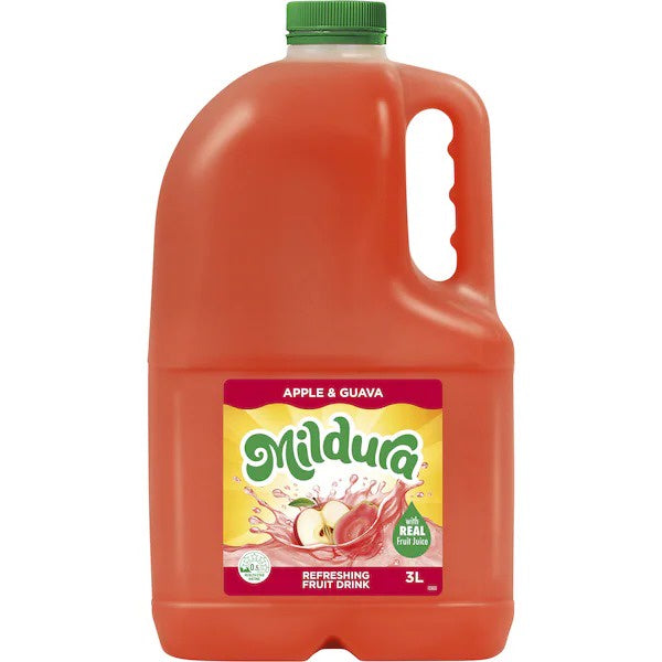 Mildura Apple & Guava Fruit Juice Drink 3L