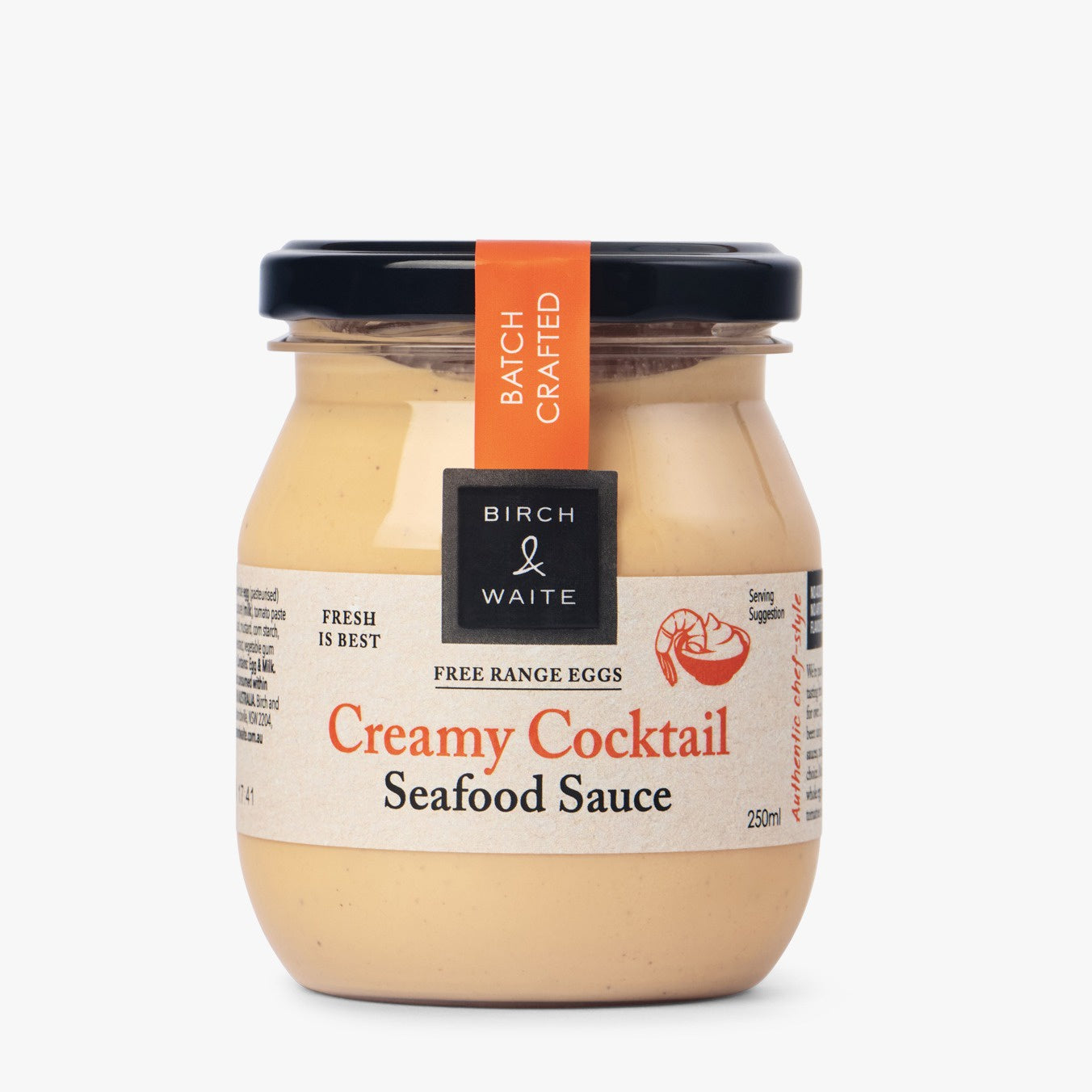 Birch & Waite Creamy Cocktail Seafood Sauce 250ml