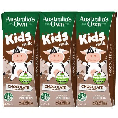 Australia's Own Kids Milk Chocolate 6 x 200ml