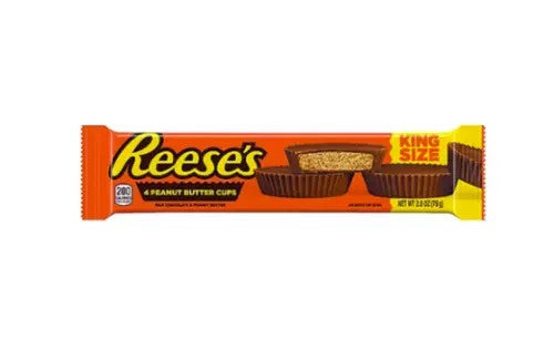 Reese's King Size Peanut Butter Cups 79g 4pk