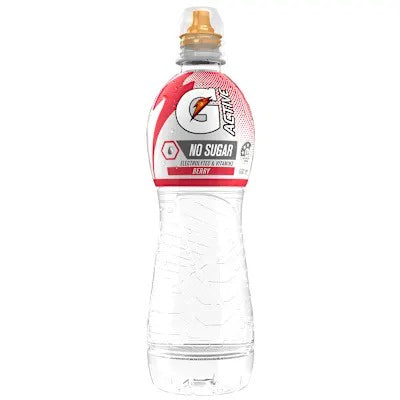 Gatorade G Active Sports Drink Berry Water 600ml