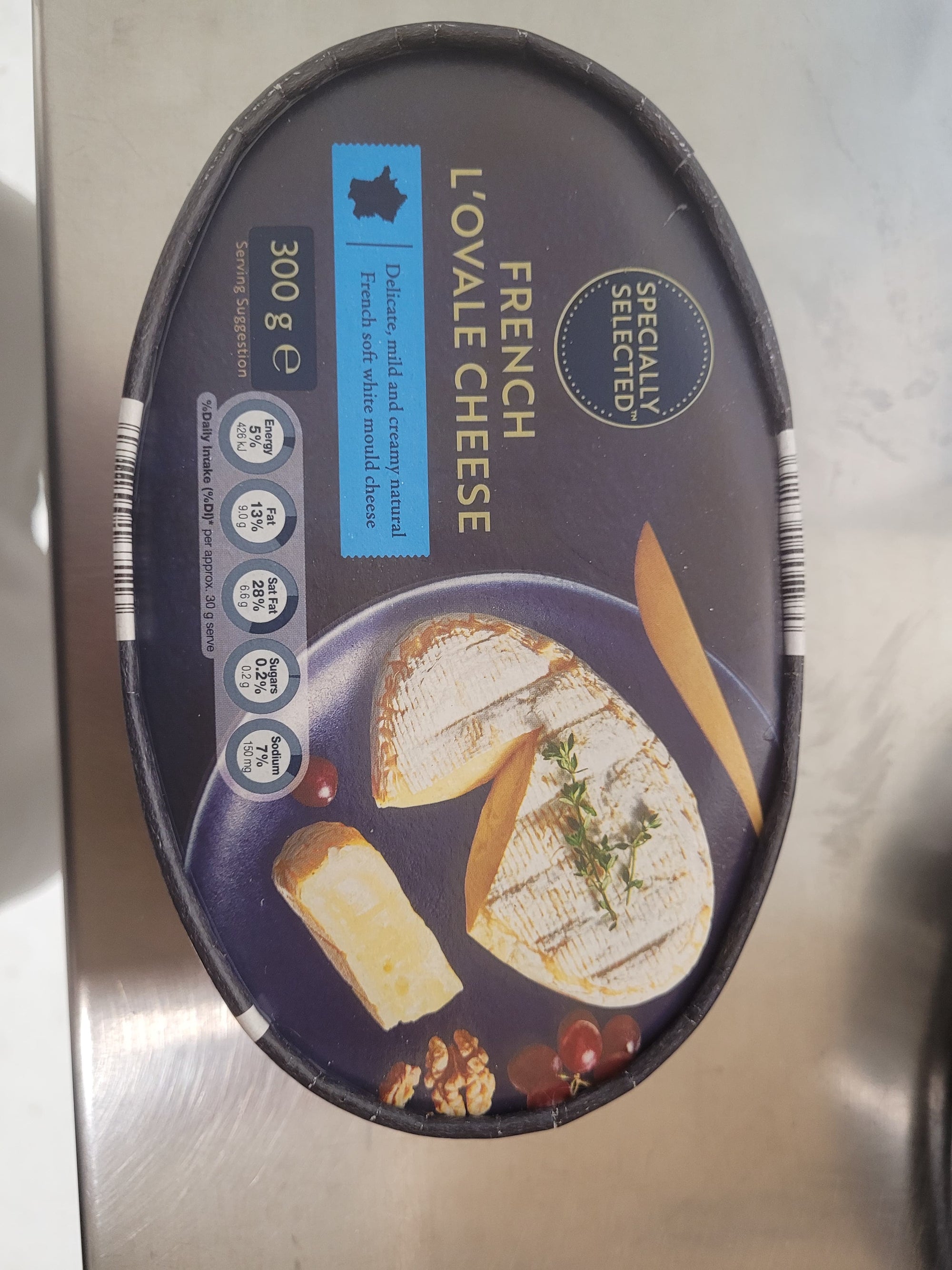 Specially Selected French L'Ovale Cheese 300g