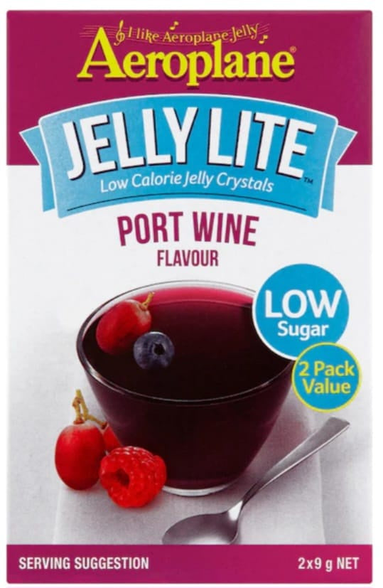 Aeroplane Jelly Lite Port Wine Flavour 18g