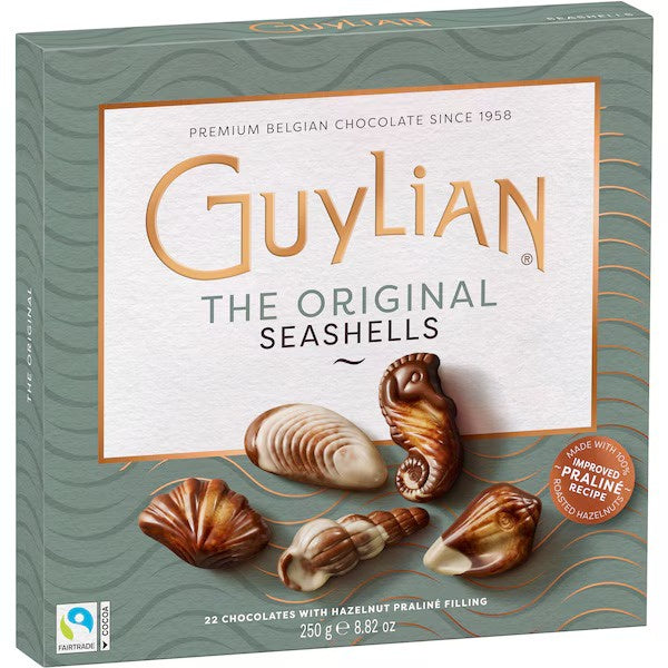 Guylian Chocolate Seashells with Hazelnut Praline 250g