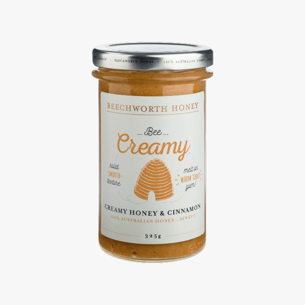 Beechworth Creamy Honey & Cinnamon Jar 325g