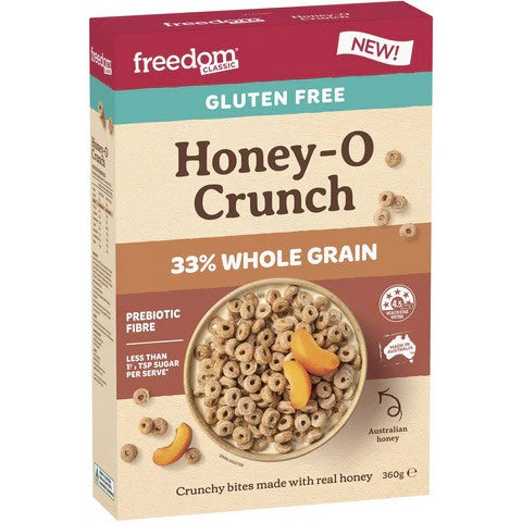Freedom Honey-O Crunch Cereal GF 360g