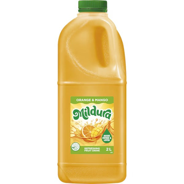 Mildura Orange & Mango Fruit Juice Drink 2L