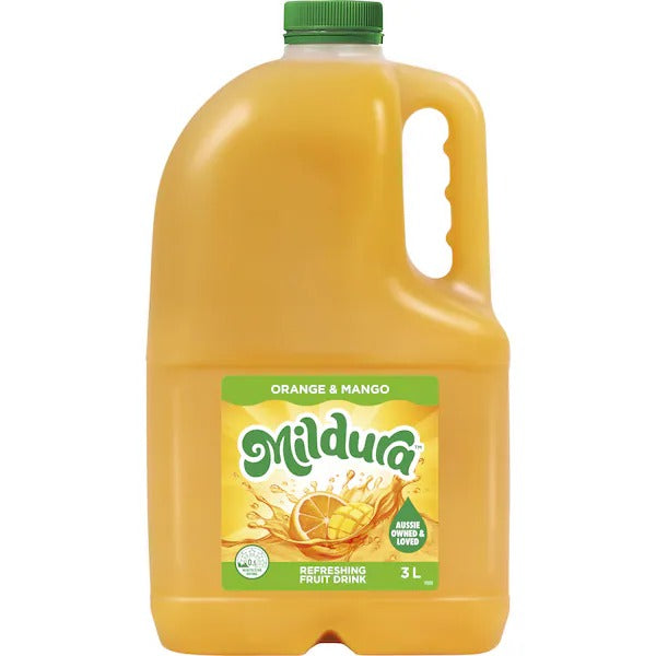 Mildura Orange & Mango Fruit Juice Drink 3L