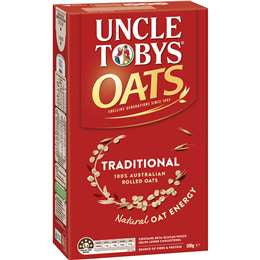 Uncle Tobys Traditional Oats 500g