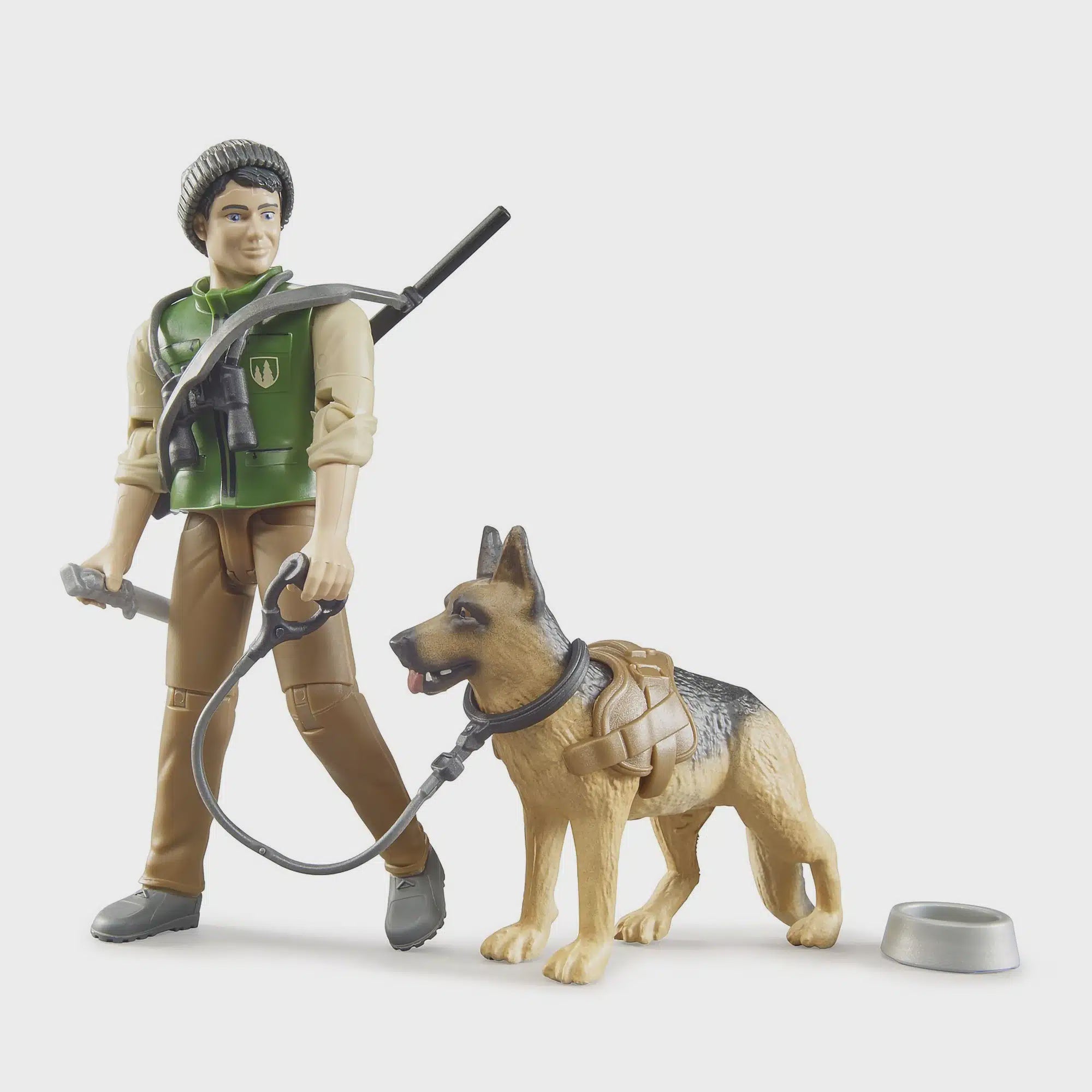 Bruder Forest Ranger with Dog & equipment