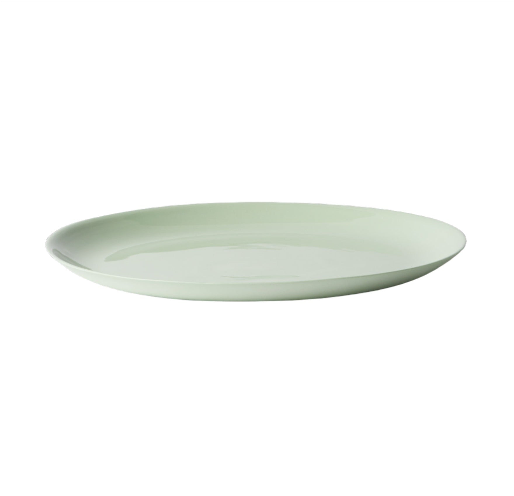 Mud Flared Dinner Plate Pistachio