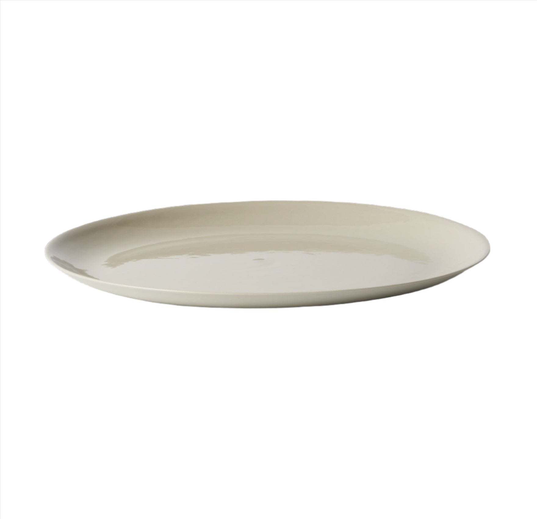 Mud Flared Dinner Plate Sand