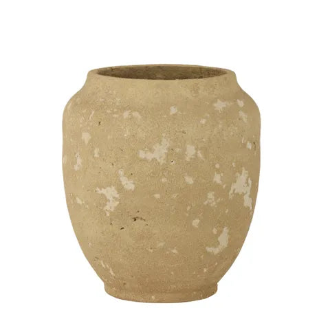 Thar Ceramic Vase 23x26cm Ochre