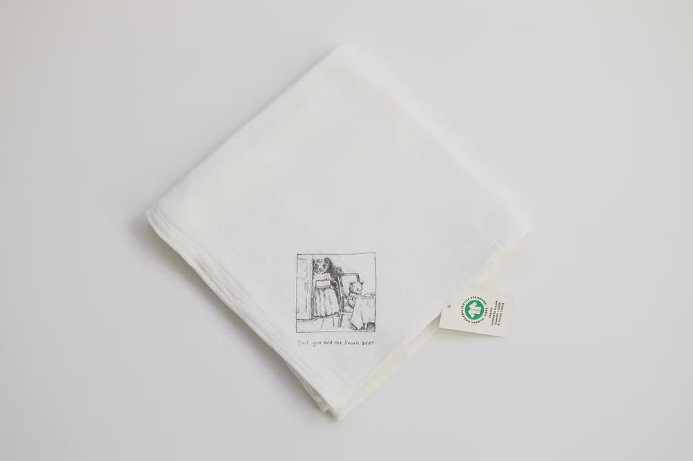 Just you and Me Small Bear- extra large swaddle blanket