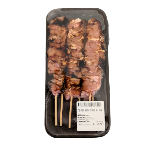 Chicken Kebabs 6 Pack - Honey Soy *FROZEN*