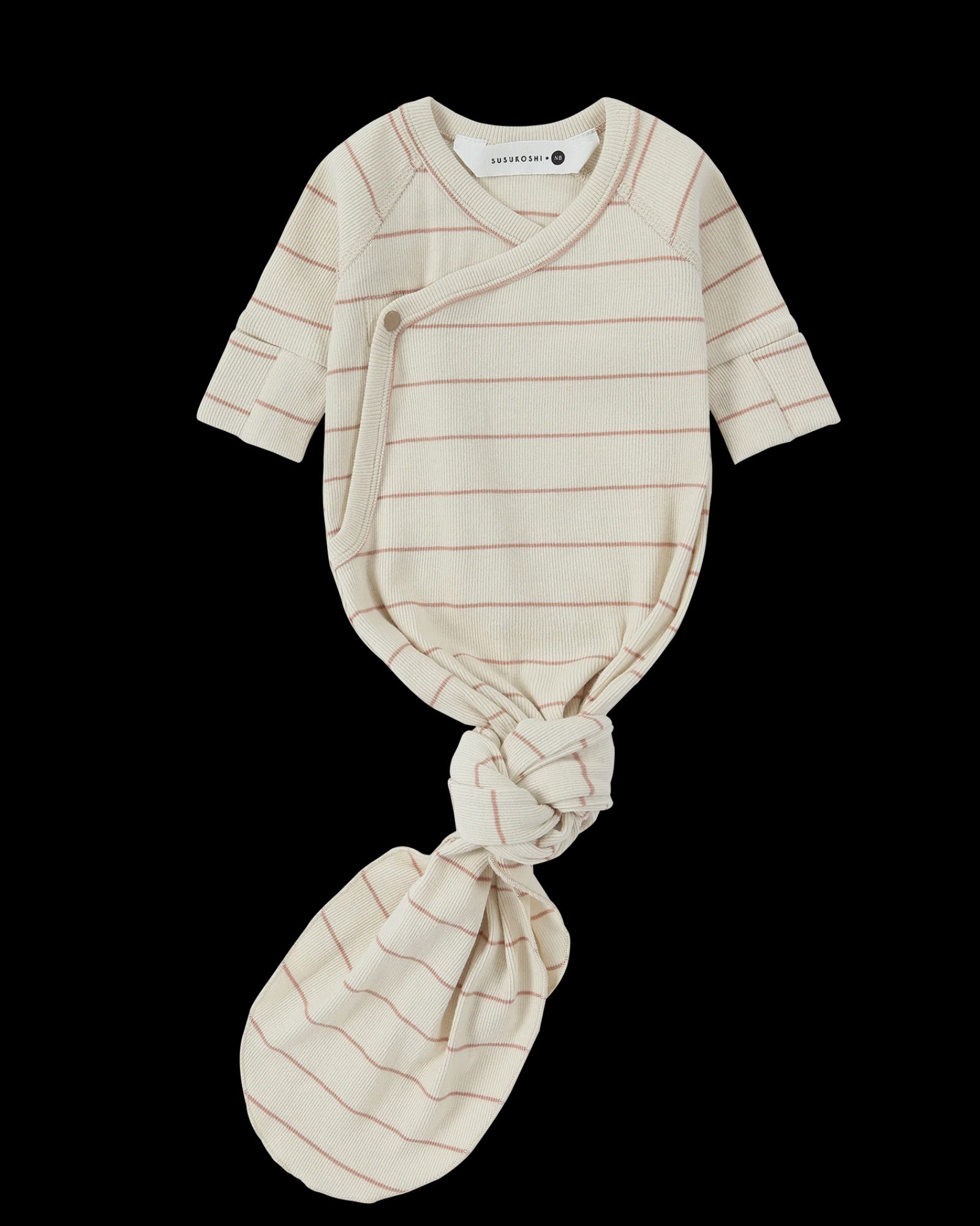 Kimono Gown coco stripes organic newborn