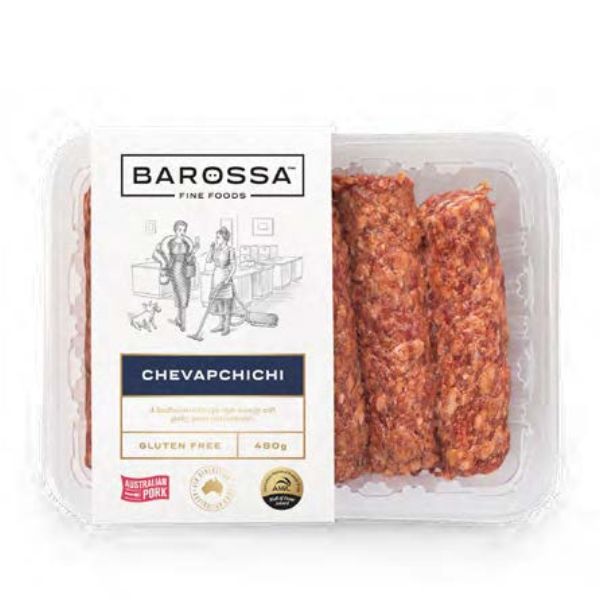 Barossa Fine Foods Chevapchichi Sausages 480g