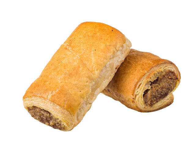 Flaky Pastry Sausage Rolls Unbaked 4 x 160g