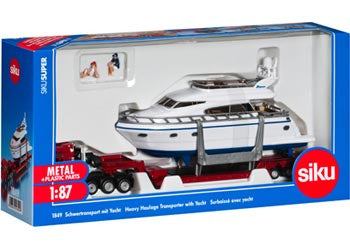 Siku MAN Transporter with Yacht 1:87