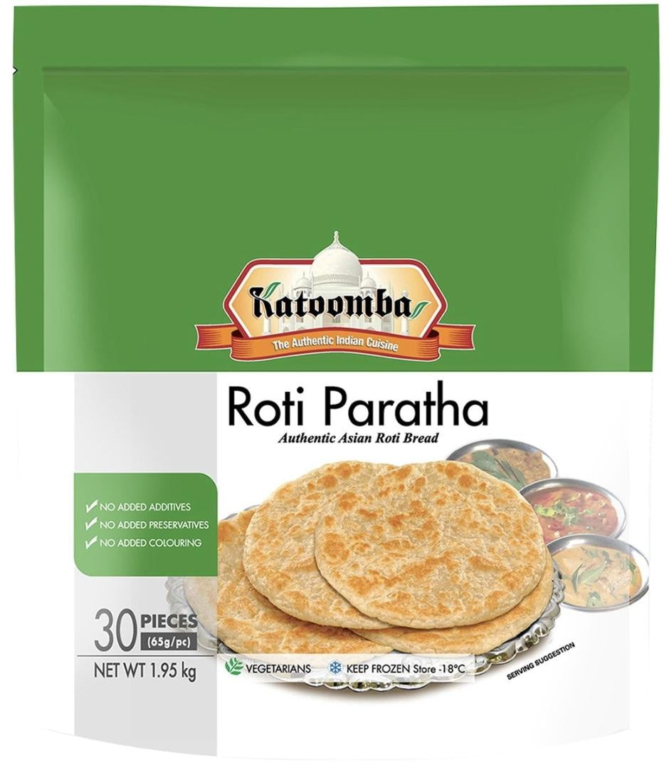 Katoomba Frozen Roti Paratha 1.95kg 30pk