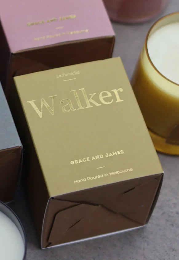 Grace & James LaFamiglia Walker 40 hour candle