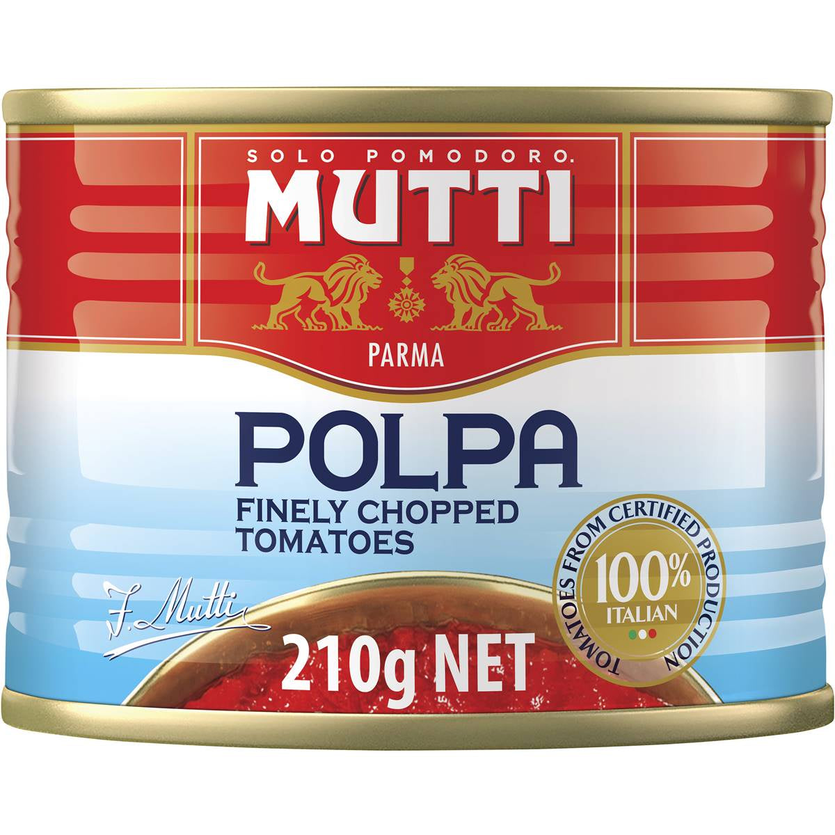 Mutti Polpa Finely Chopped Tomato 210g