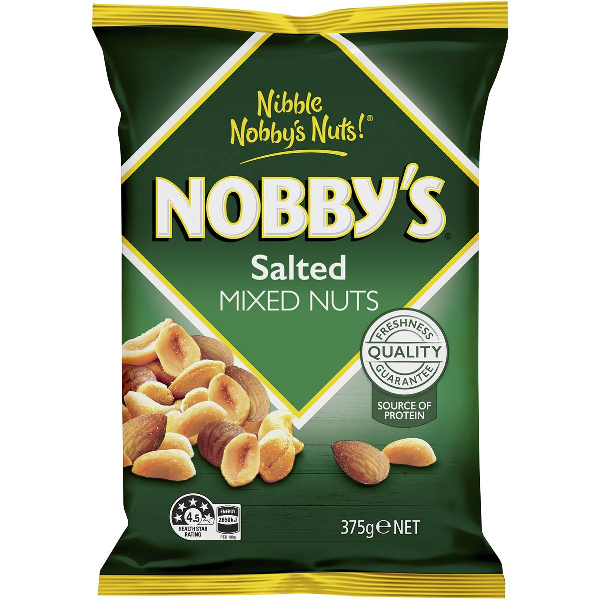 #Nobby's Salted Mixed Nuts 375g