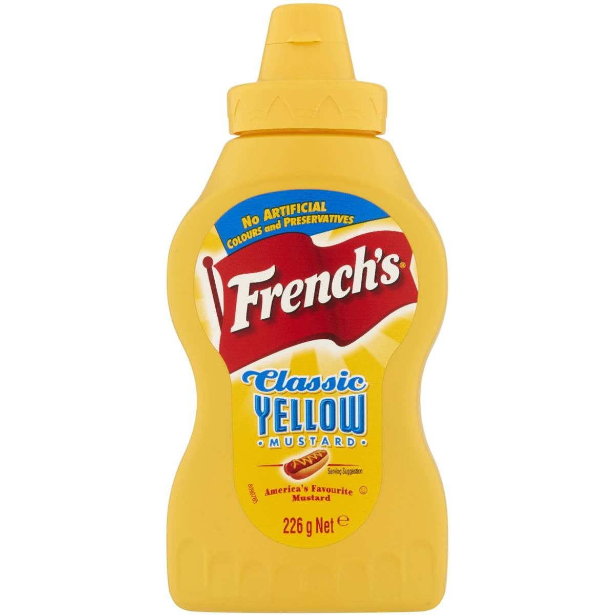 Frenchs Classic Yellow American Mustard 226g