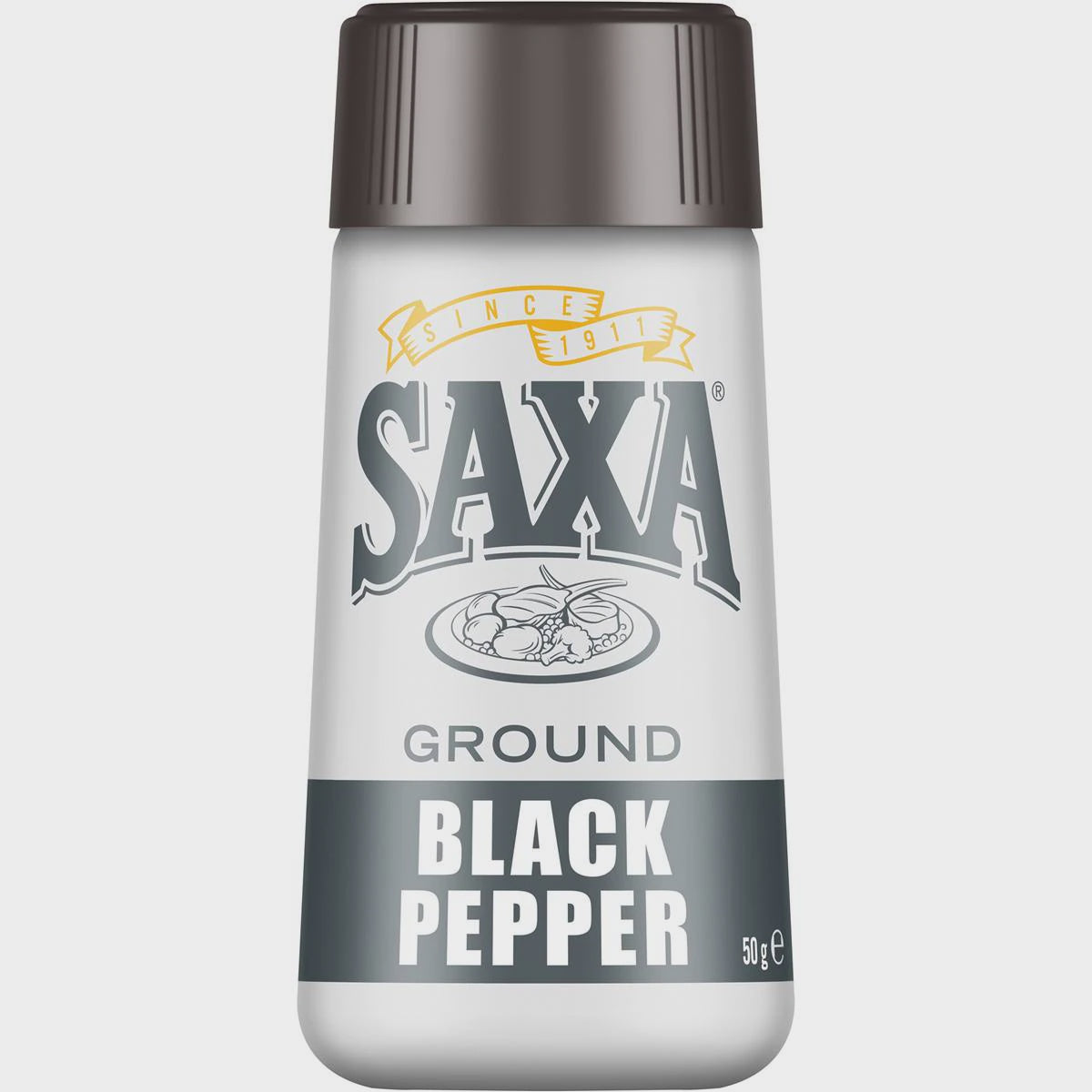 Saxa Ground Black Pepper Picnic Pack 50g