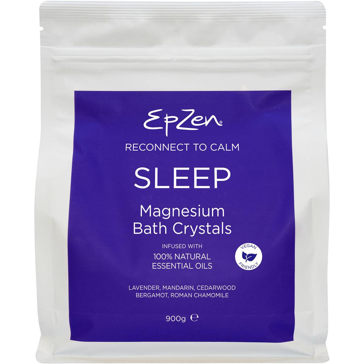 Epzen Magnesium Bath Crystals Sleep 900g