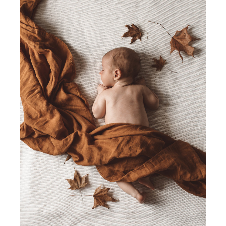 Bronze | Organic Muslin Wrap