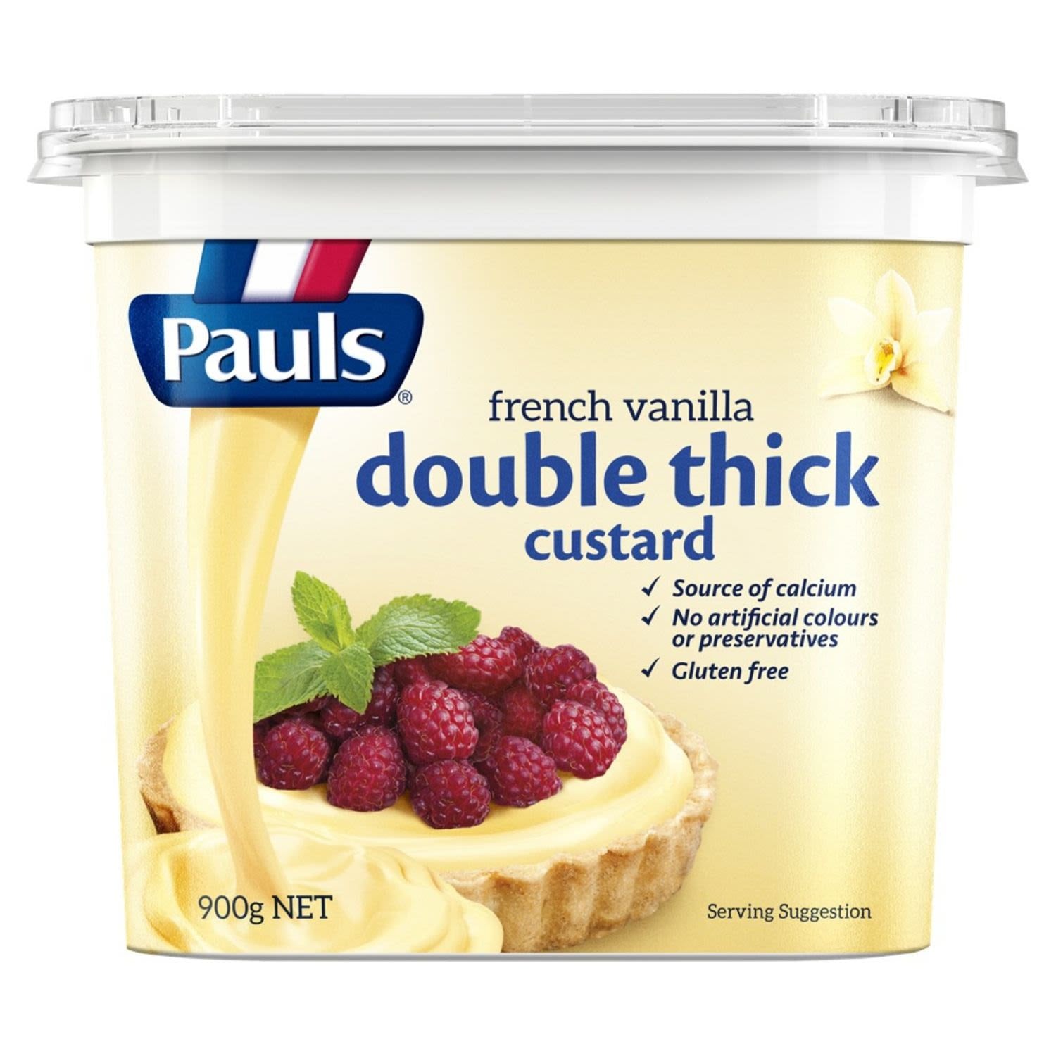 #Pauls French Vanilla Double Thick Custard 900g