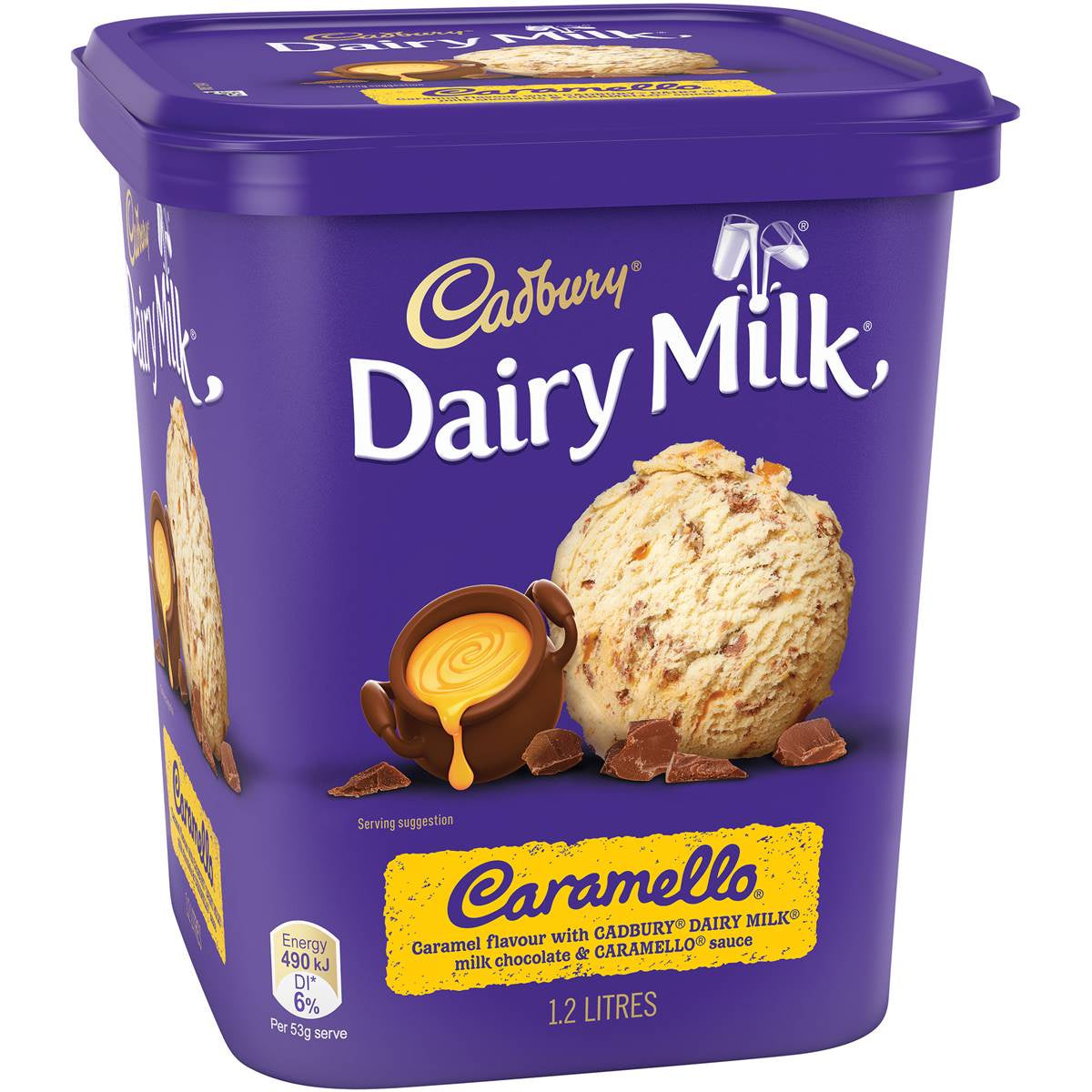 #Cadbury Ice Cream Caramello 1.2L