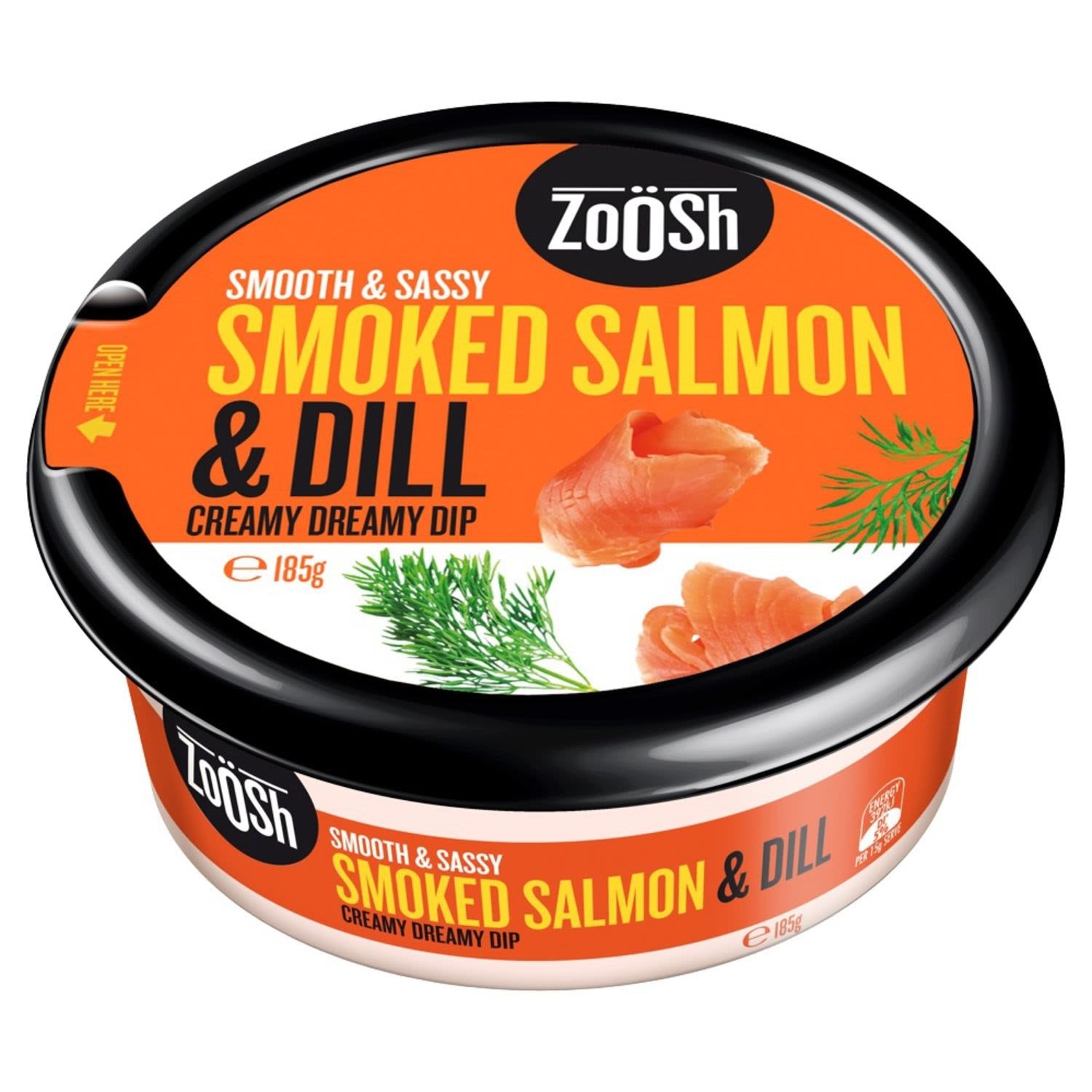 #Zoosh Dip Smoked Salmon & Dill 185g