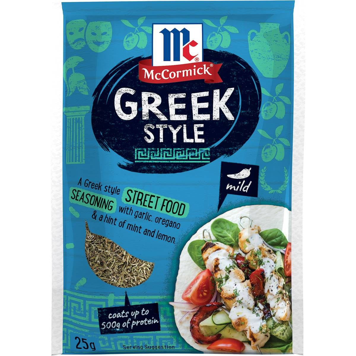 McCormicks Street Food Greek Style Seasoning 25g