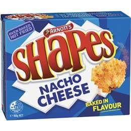 Arnotts Nacho Cheese Shapes 160g