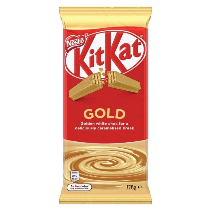 #Nestle Kit Kat Gold Chocolate Block 170g