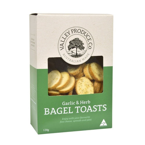 Valley Produce Bagel Toast Garlic & Herb 120g