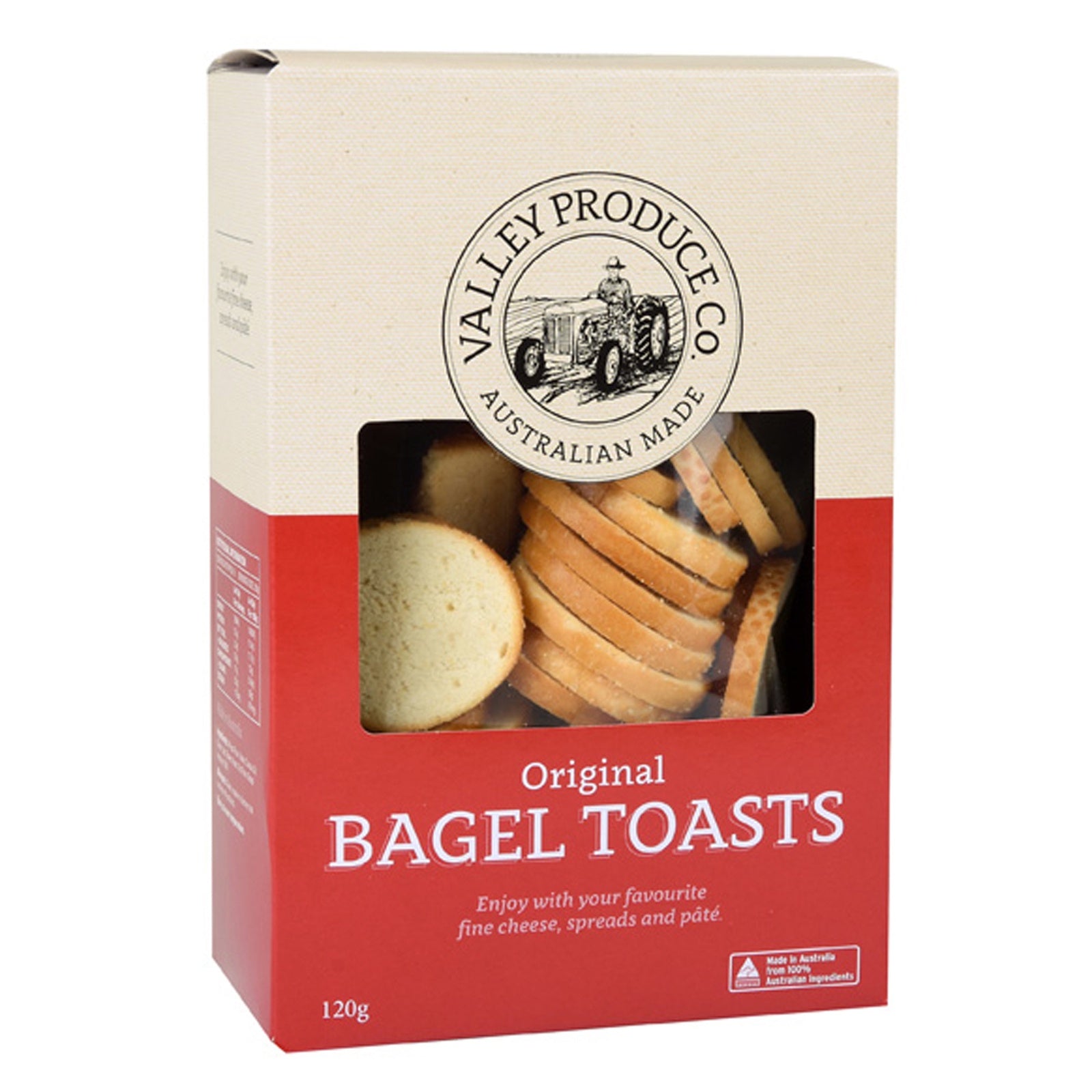 Valley Produce Bagel Toast Original 120g