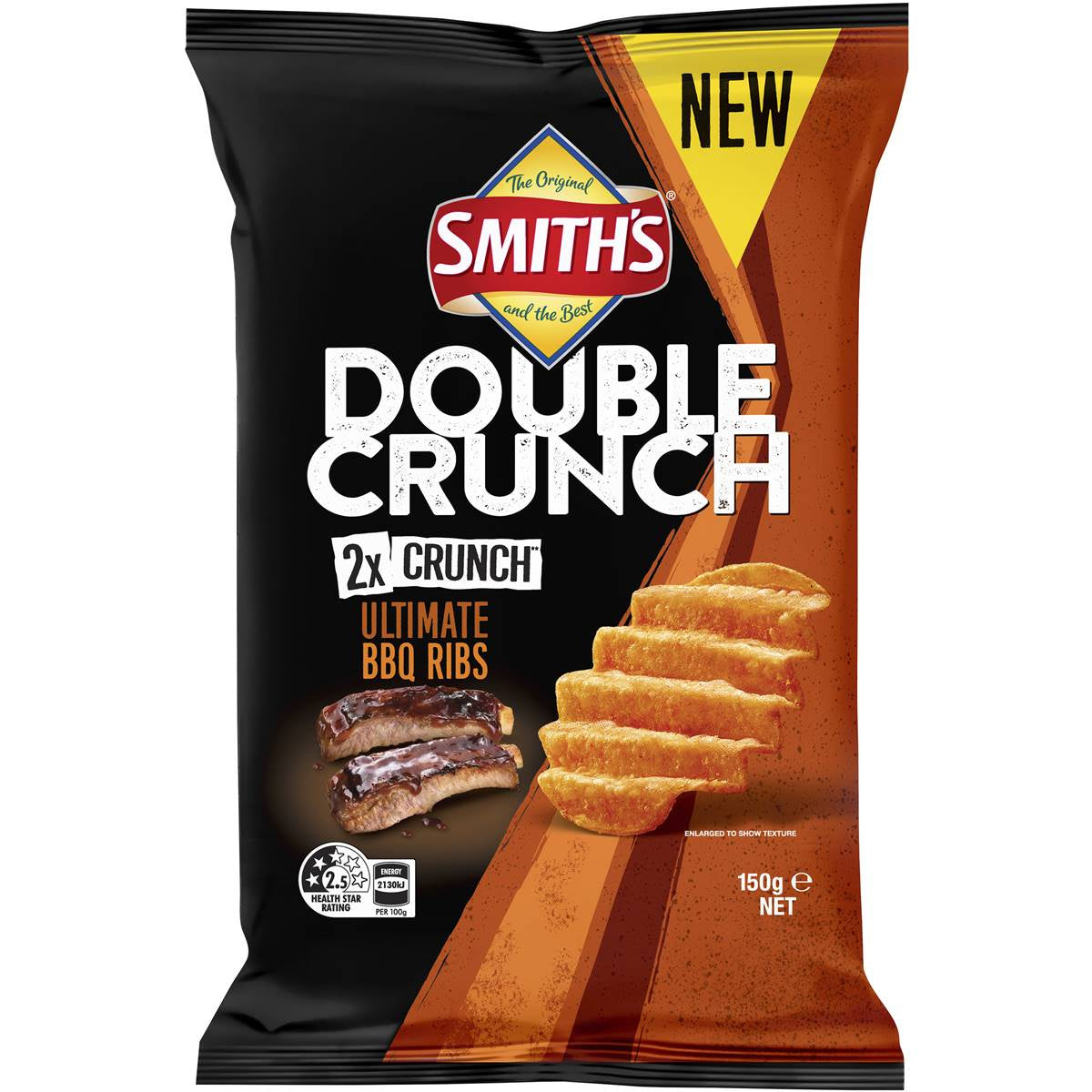 #Smiths Double Crunch Ultimate BBQ Ribs 150g