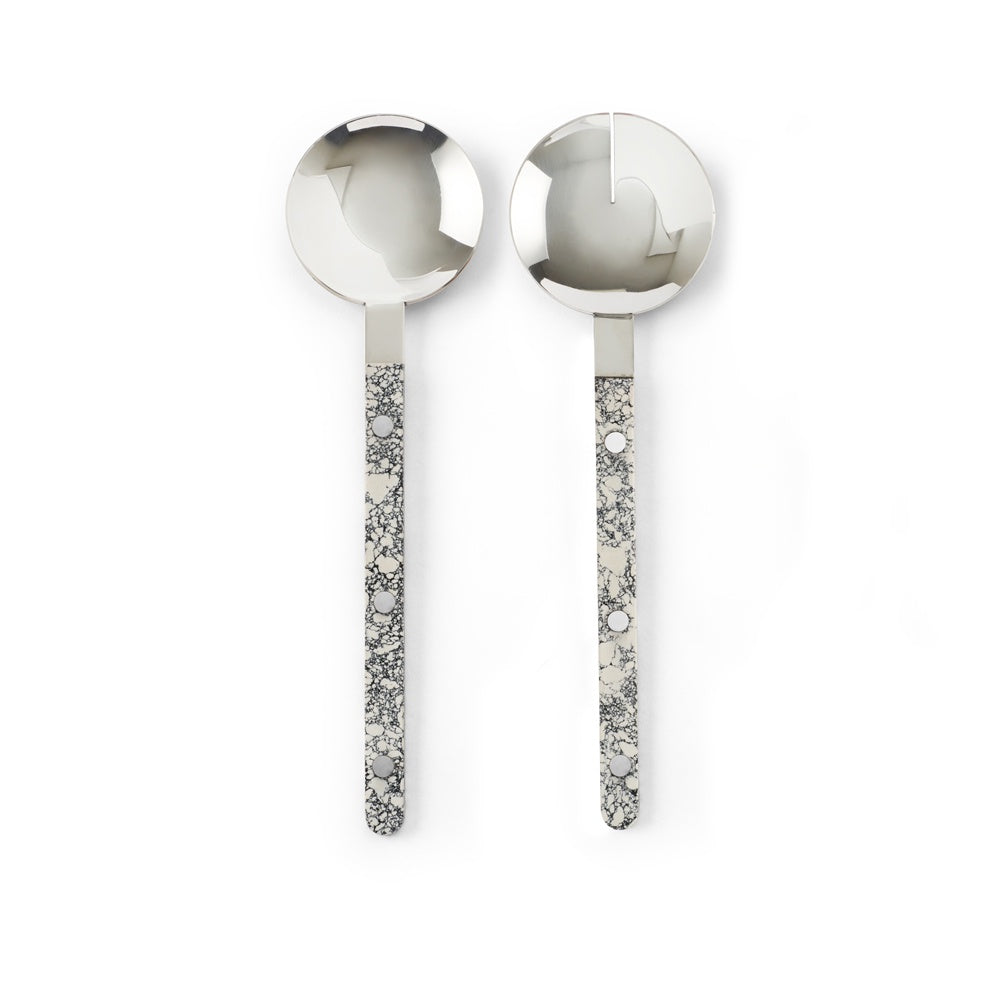 Tasteology Salad Servers - Monochrome