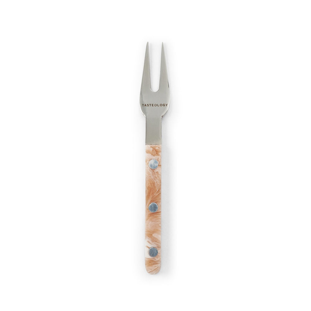 Tasteology Taupe Cocktail Fork