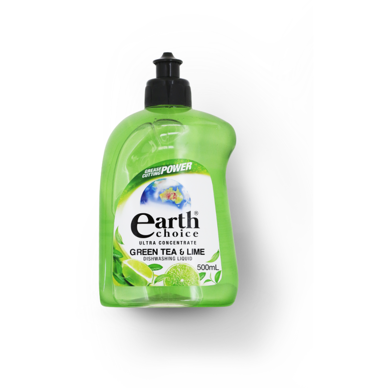 Earth Choice Ultra Concentrate Dishwashing Liquid Green Tea & Lime 500ml