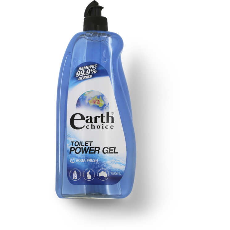 Earth Choice Toilet Cleaner Power Gel Aqua 750ml