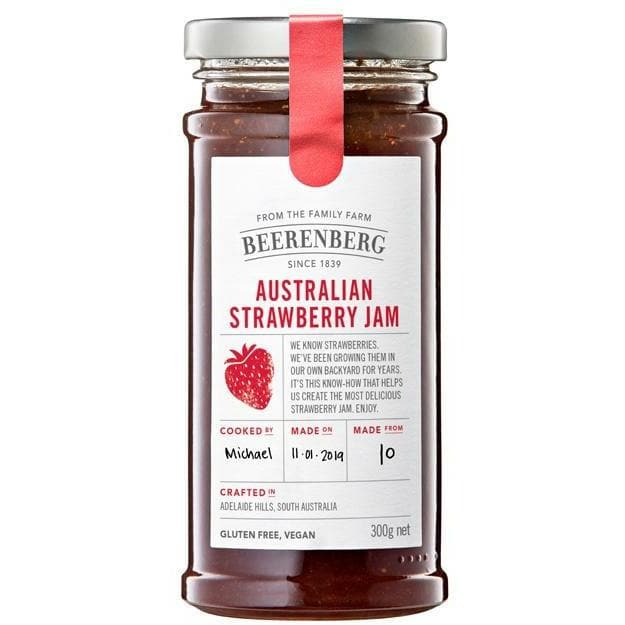 #Beerenberg Australian Strawberry Jam 300g