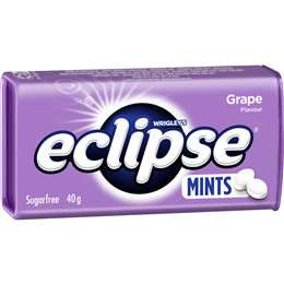 Wrigleys Eclipse Mints Grape 40g