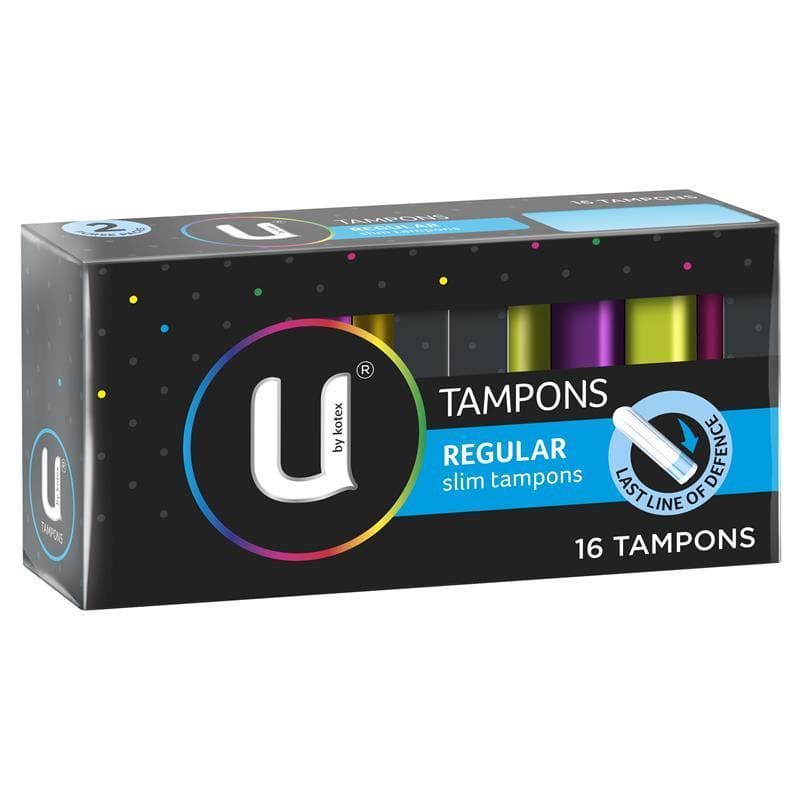 U By Kotex Tampons Regular Slim 16pk